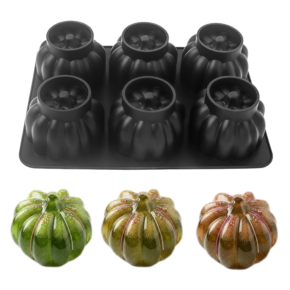 Pumpkin Lantern Halloween - Molde de Silicone para Chocolate e