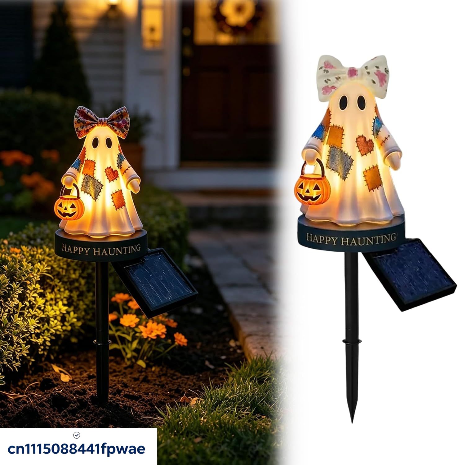 Pumpkin Lantern Halloween - Decorações de Halloween para exterior, com