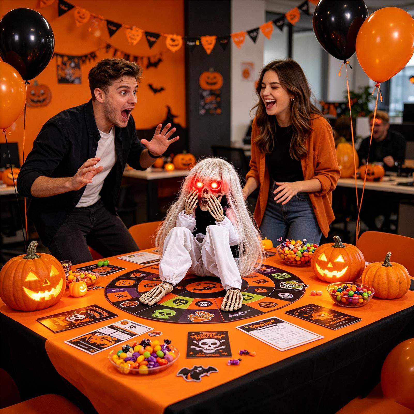 Decorações de Esqueletos de Ha - Halloween Skeleton Decoration avaliação e preço