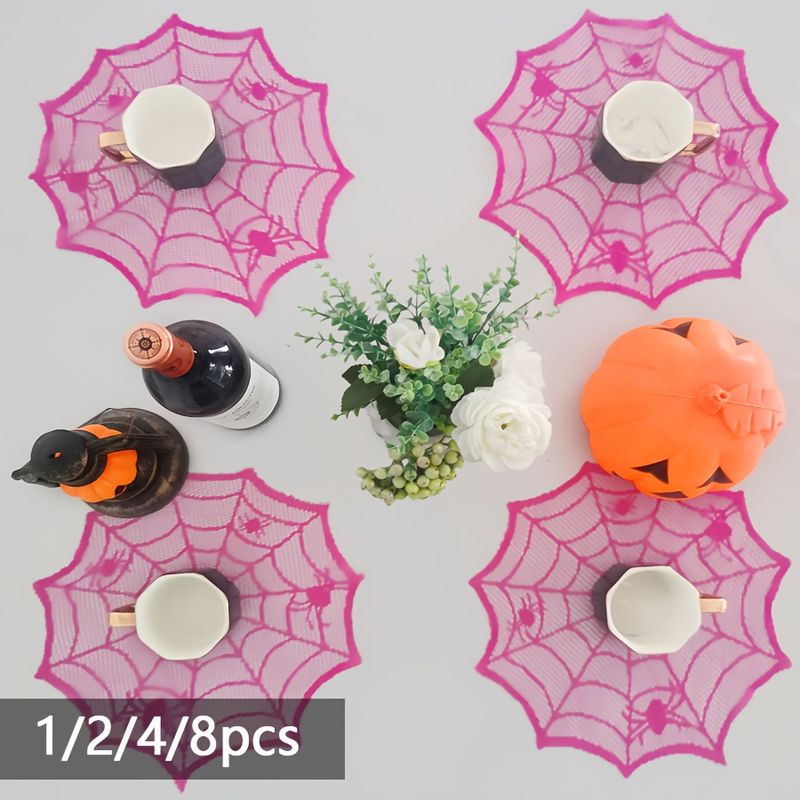 VIKAMA Tapete de Mesa em Renda - Spider Web Halloween Decoration avaliação e preço
