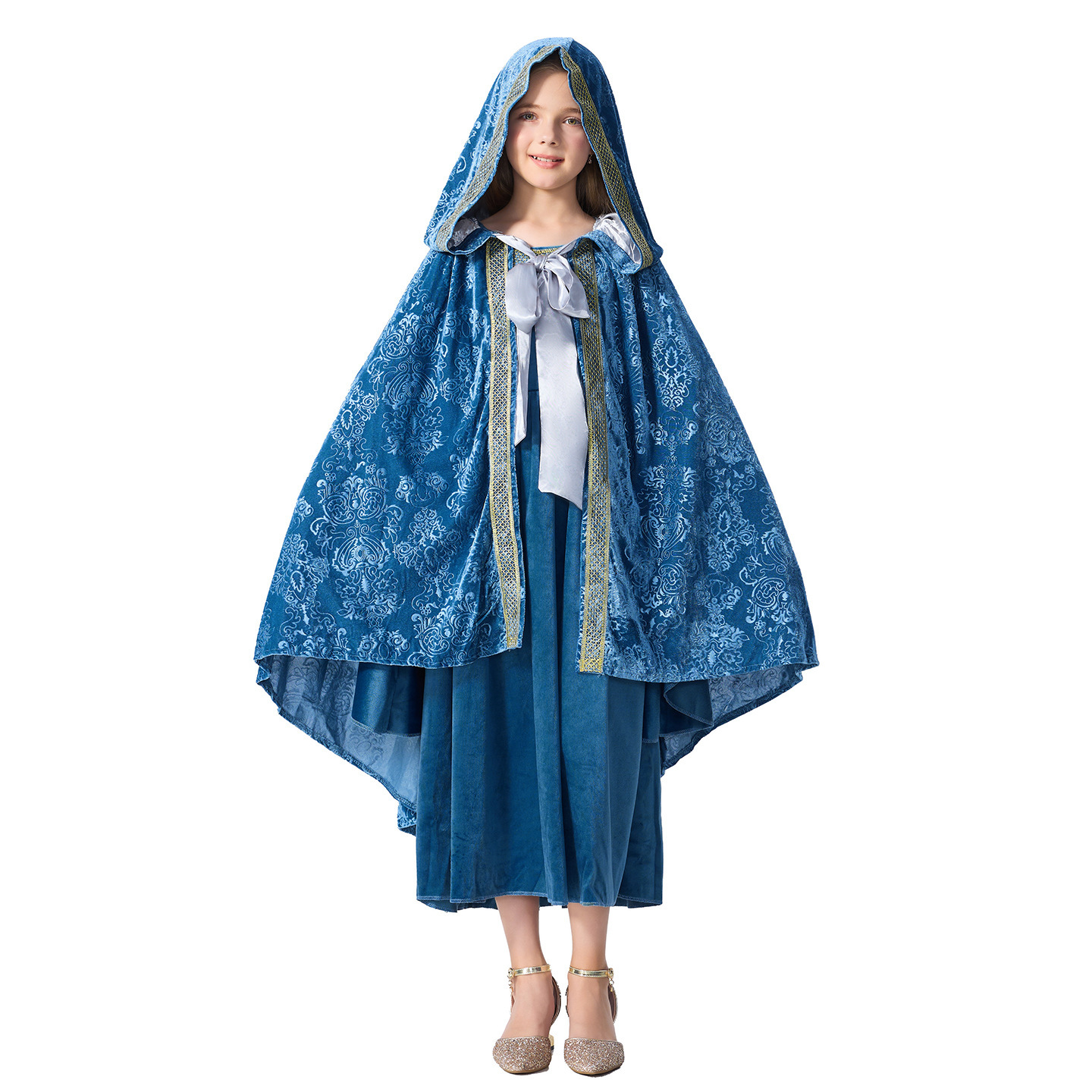Vestido de princesa medieval p - Halloween Costume Kids avaliação e preço