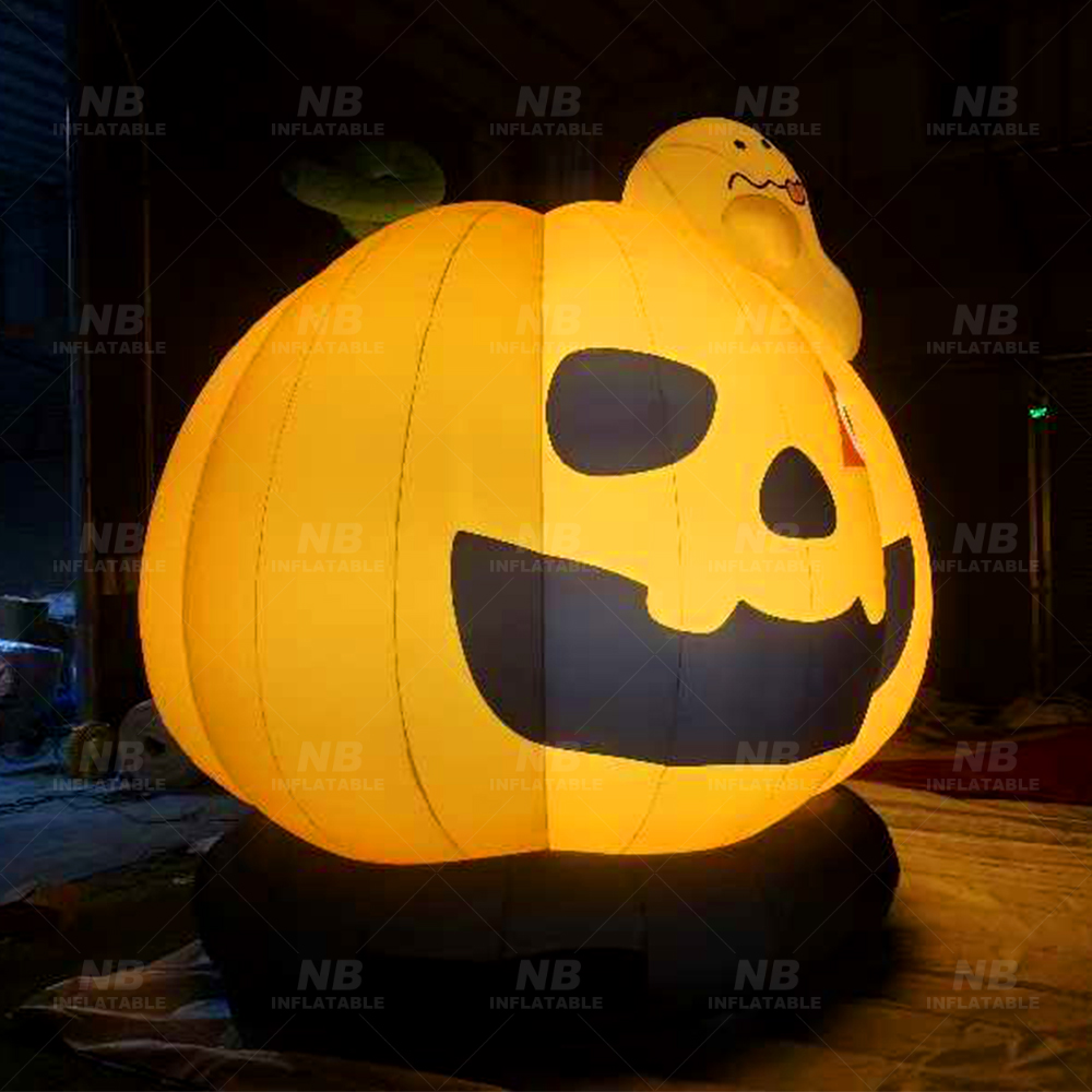 Abóbora de Halloween insufláve - Halloween Pumpkin Decor Led avaliação e preço