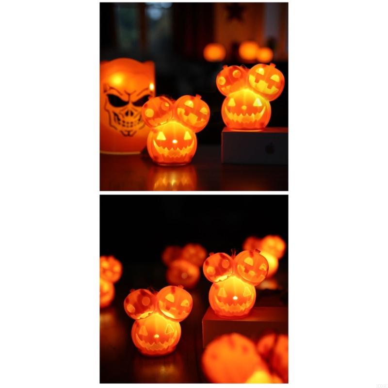 Lâmpada plástico com LED para  - Halloween Pumpkin Decor Led avaliação e preço