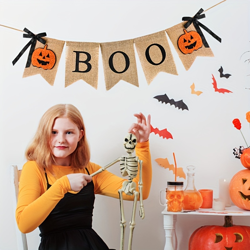 1 Conjunto de Faixa Rústica de - Pumpkin Lantern Halloween avaliação e preço