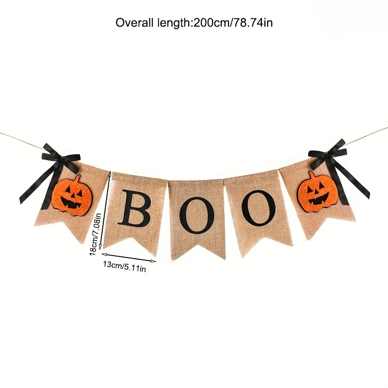 1 Conjunto de Faixa Rústica de - Pumpkin Lantern Halloween avaliação e preço