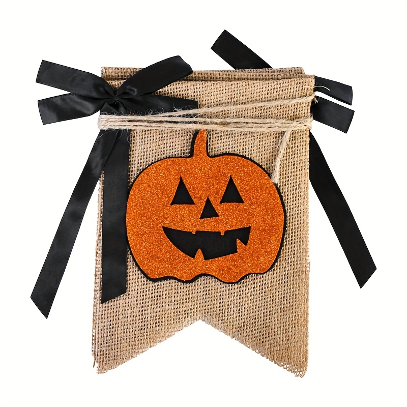 1 Conjunto de Faixa Rústica de - Pumpkin Lantern Halloween avaliação e preço